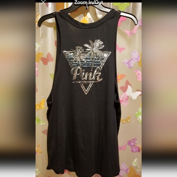 SZ MED VS PINK BLING TANK TOP - Picture 10 of 11